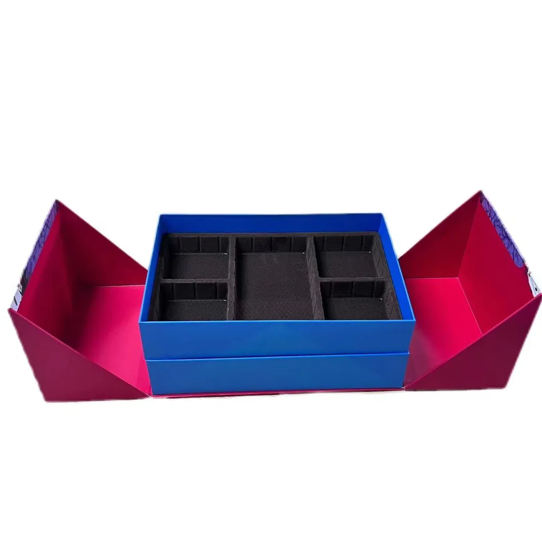 Custom Storage Packaging Gift Rectangle Black Food Corrugated Cardboard Paper Packing Box
