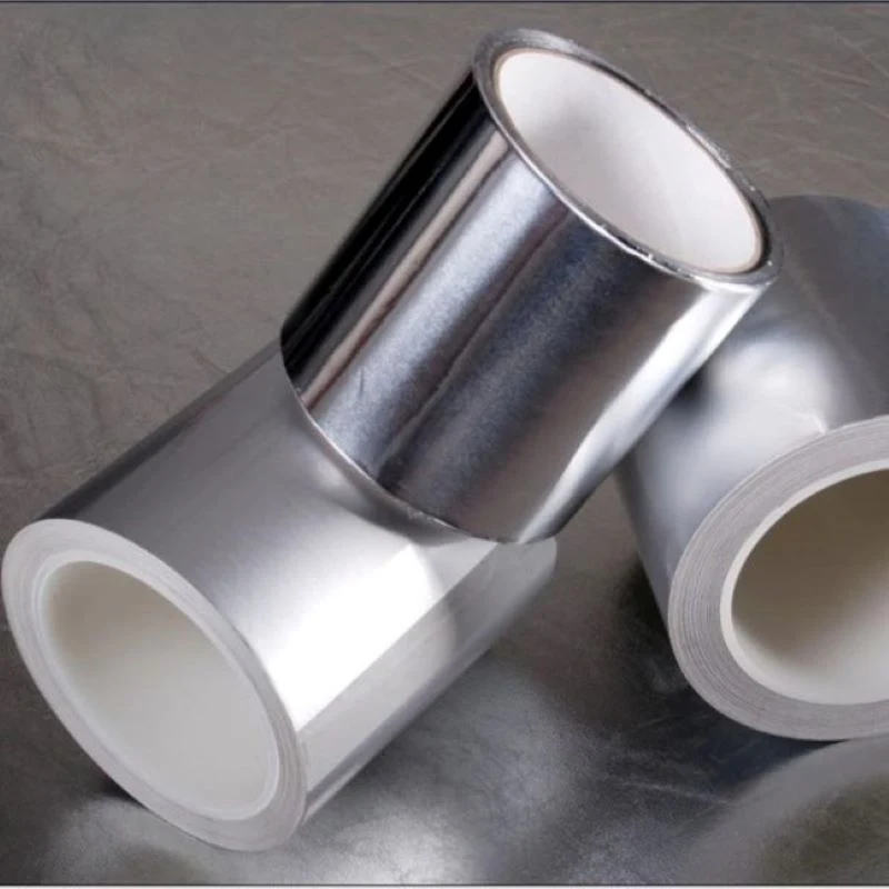 Wholesale Heavy-Duty Aluminum Foil Silver Laminated Tin Foil Paper Roll