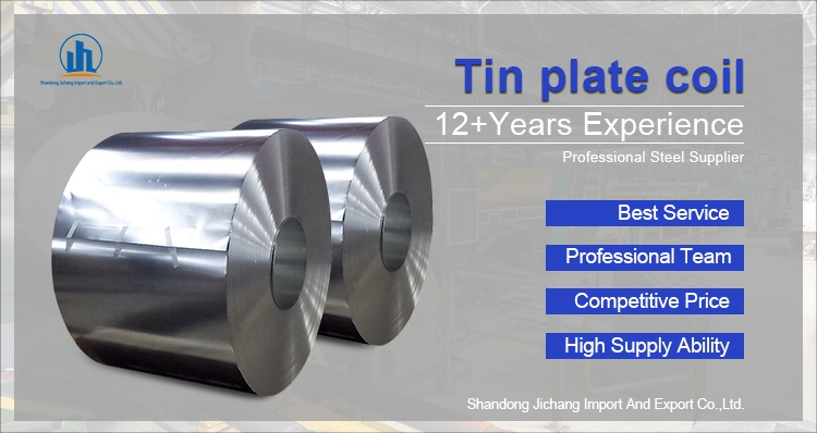 Customized Width Tin Plate Tinplate Coil Materials Price for Tin Sheet