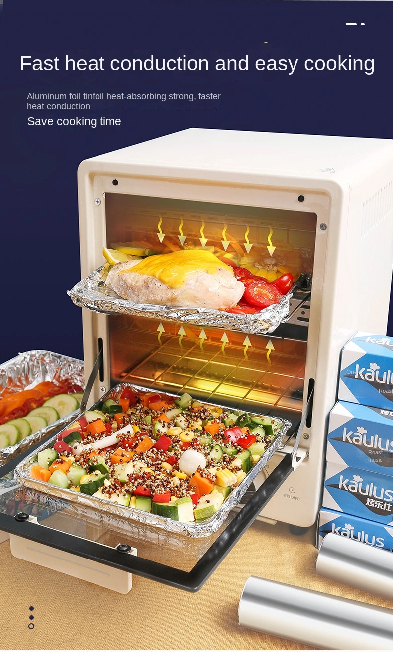 Tin Foil High Temperature Resistant Grilling, Home Oven Pan, Kitchen Baking, Grilled Fish, Tin Foil, Thick Aluminum Foil