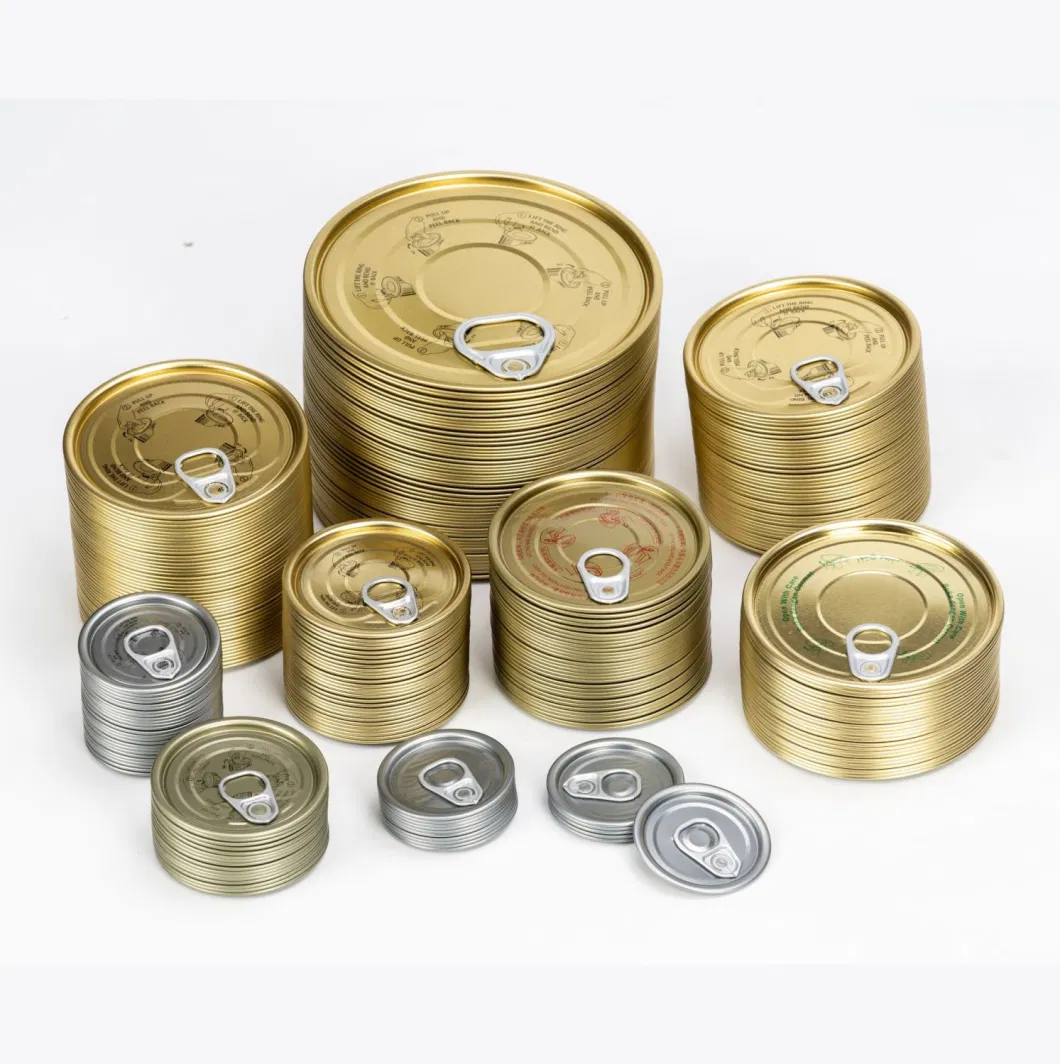 Wholesale 403#Easy Open Packaging Metal Tin Box Tinplate Can for Food