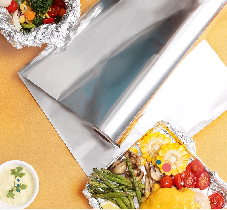 Tin Foil High Temperature Resistant Grilling, Home Oven Pan, Kitchen Baking, Grilled Fish, Tin Foil, Thick Aluminum Foil