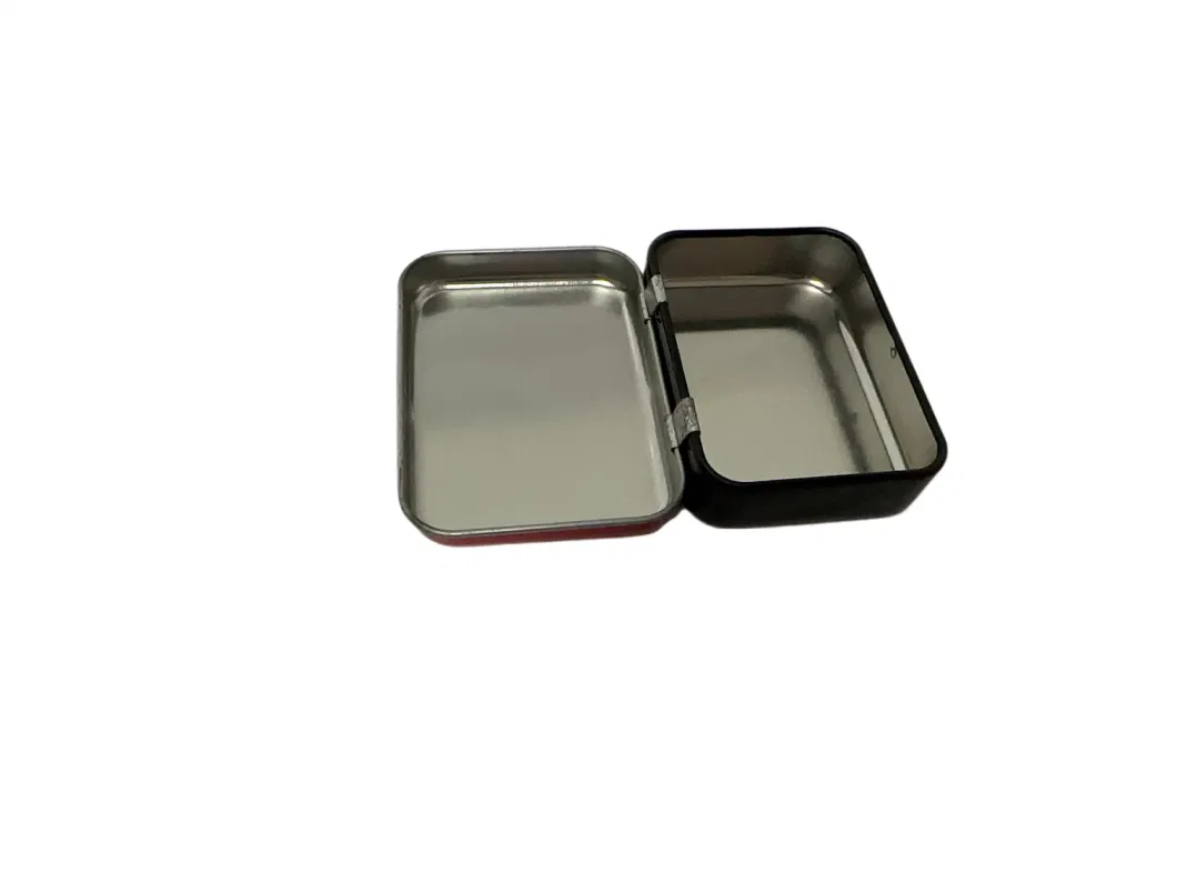 Rectangle Candy Tin Metal Tin Can Mint Tin Small Box Sweet Packaging Tin Box