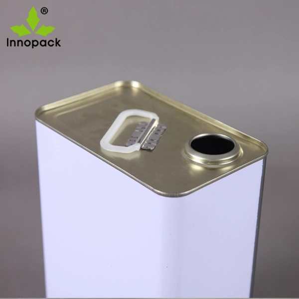 Food Grade 3L Square Small Tin Container for Oil