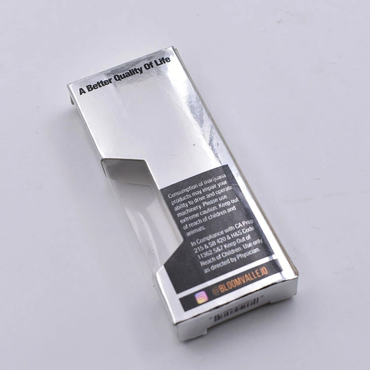 Customized Disposable Vape Cartridge Box Packaging