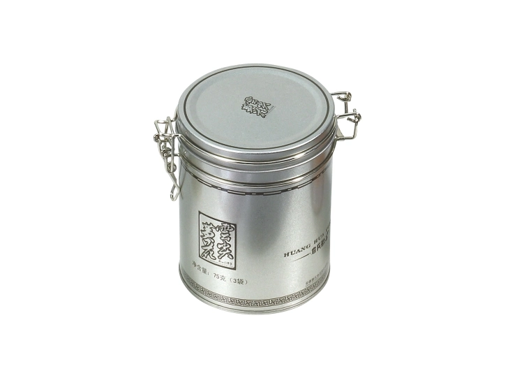 Round Shape Airtight Metal Can for Tea and Coffee Tea Tin Tea Pachaging Tin Box Tea and Coffee Packaging Tin Box