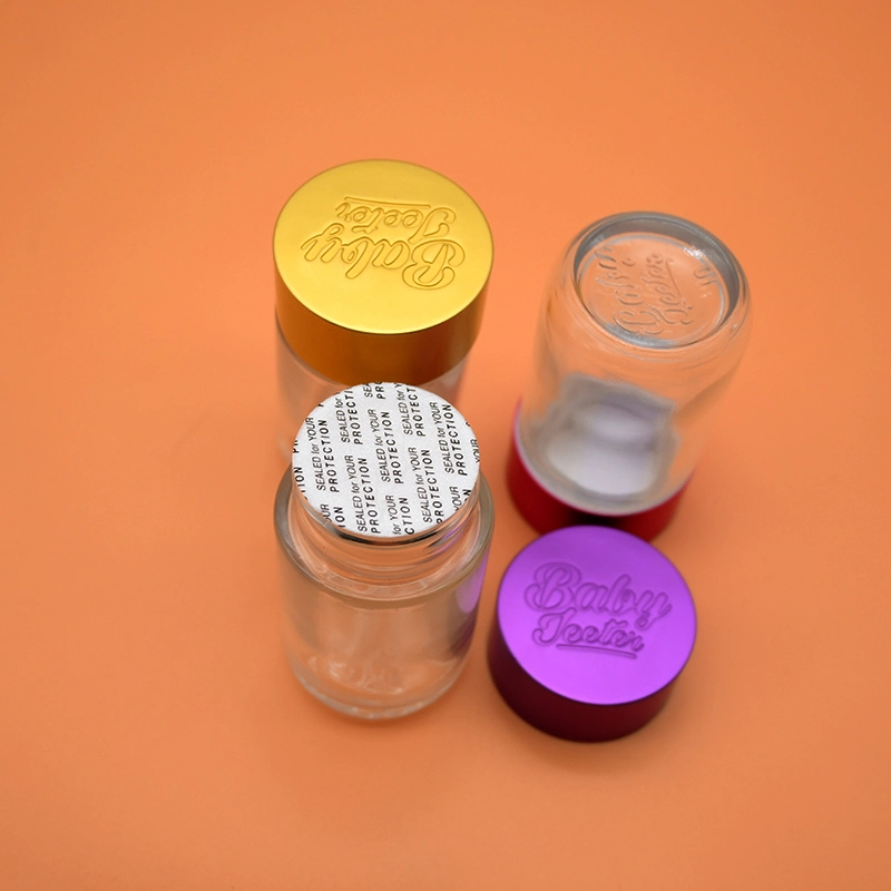 Custom Childproof Baby Jeeter Glass Bottle Jar Cones Child Proof Resistant Baby Jeeter Packaging