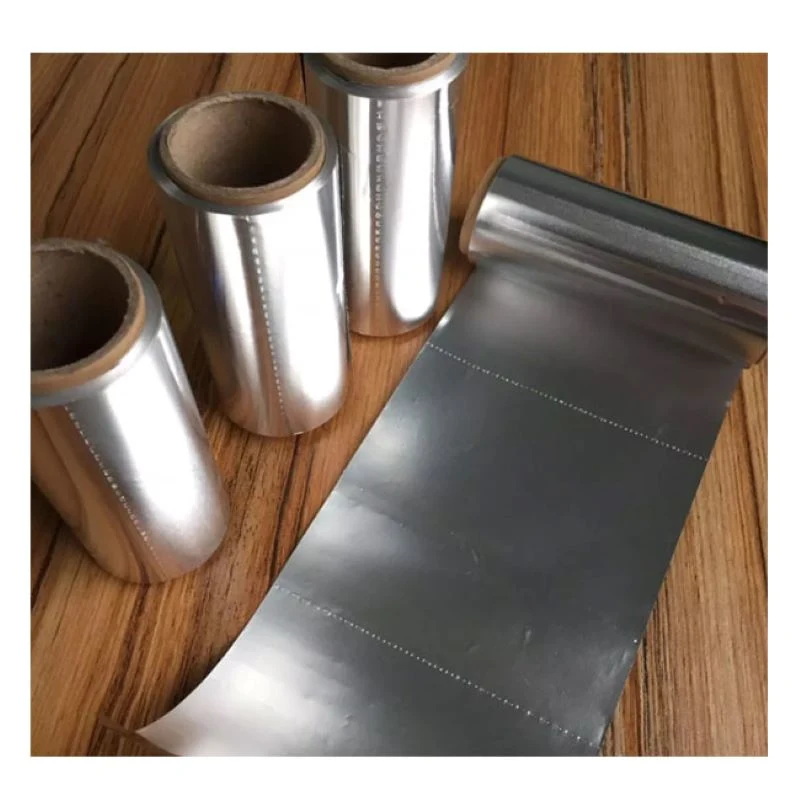 Wholesale Heavy-Duty Aluminum Foil Silver Laminated Tin Foil Paper Roll