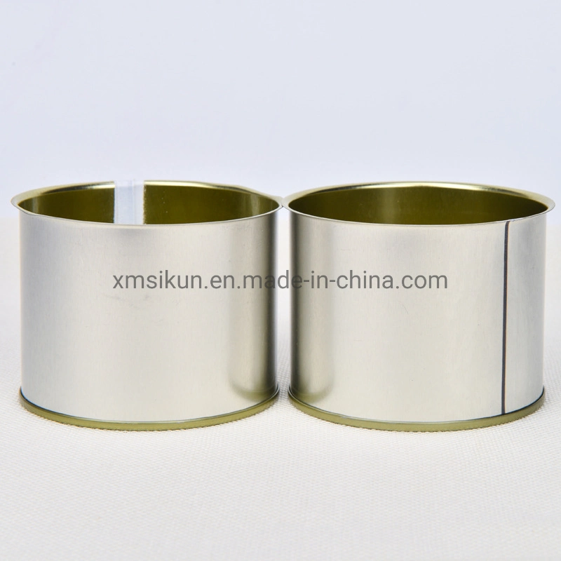 9121# New Food Grade Empty Cans for Packing Sold Hot Rectangular Cylinder with Cover Tinplate Material