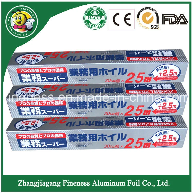 Aluminum Foil for Household Silver Aluminium Paper Tin Foil for Kitchen Use BBQ Food