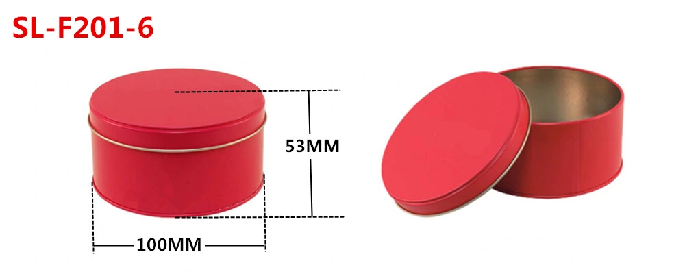 Wholesale Custom Coffee Tinplate Packaging Small Round Metal Box Coffee Bean Tin Can for Coffee