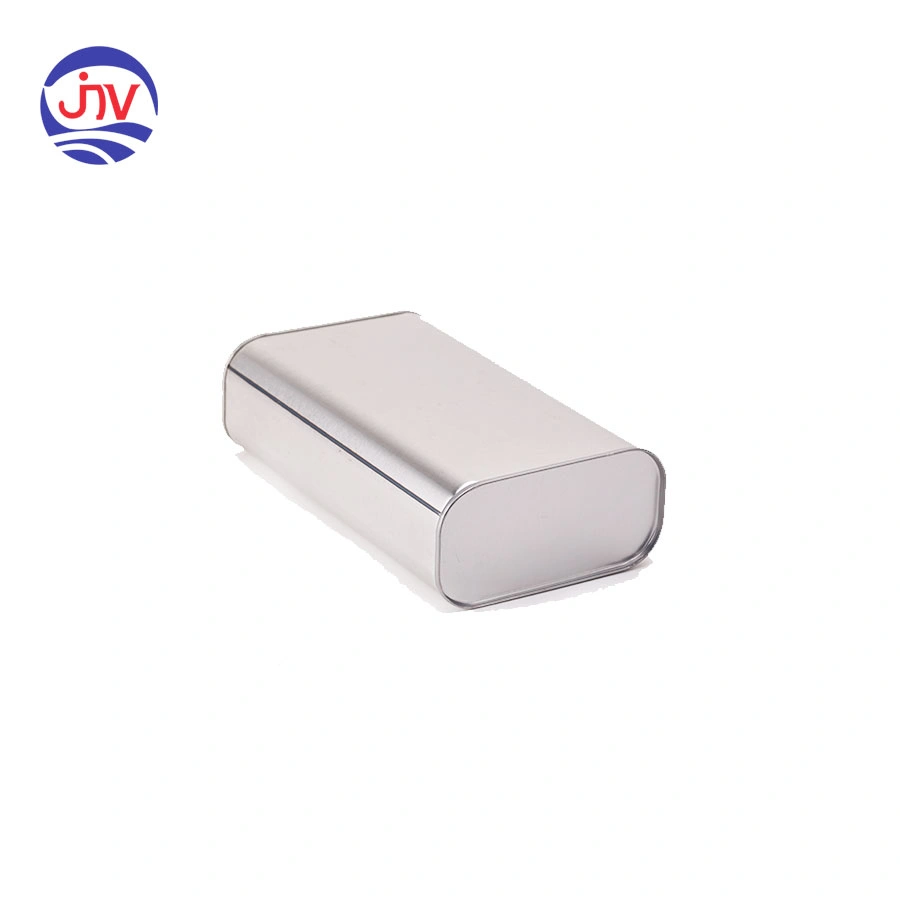 1L Metal Rectangular Tin Cans with Squeeze Cap