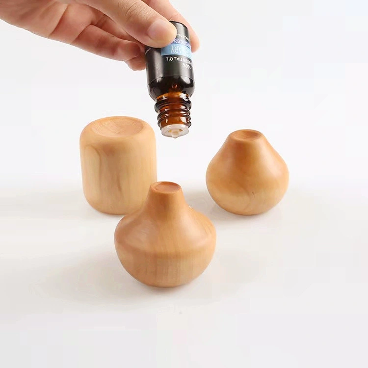 Wooden Scented Oil Diffuser Container Aroma Difusser Can