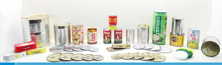 Wholesale 403#Easy Open Packaging Metal Tin Box Tinplate Can for Food