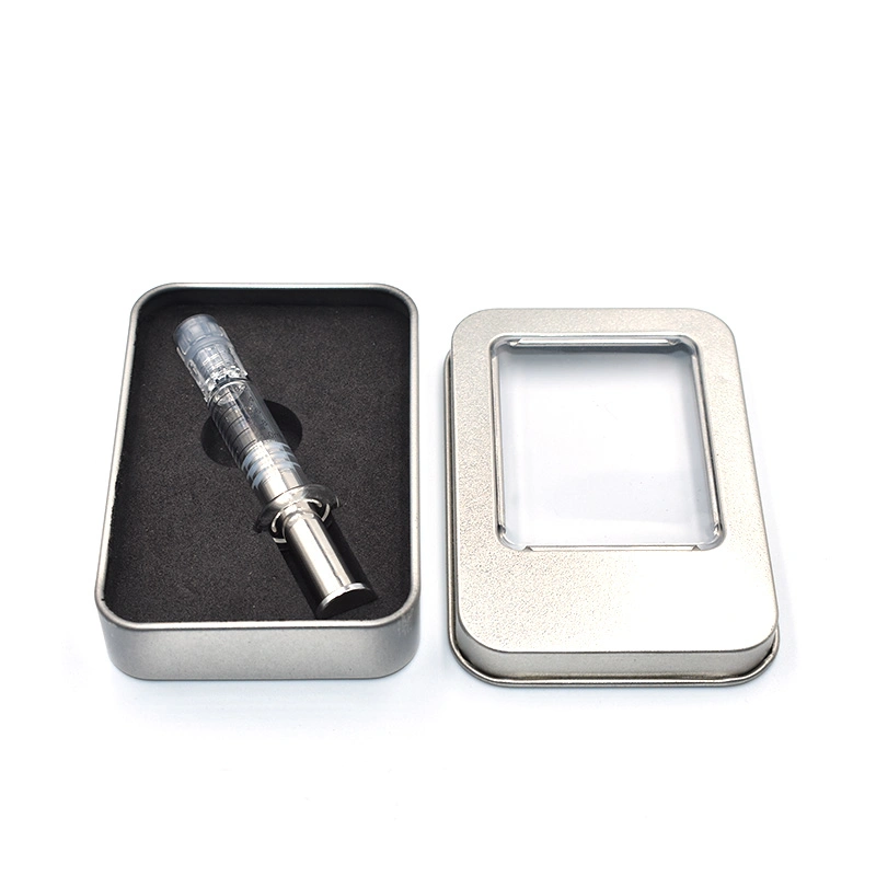 Tin Case Vape Cartridge Packaging Glass Syringe Packaging Box