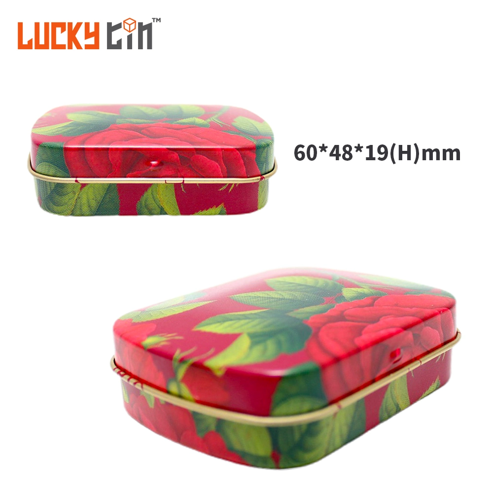 Custom Printing Child Resistant Tinplate Can Shorties Rectangle Embossing Metal Case Best Quality Mini Tin Box