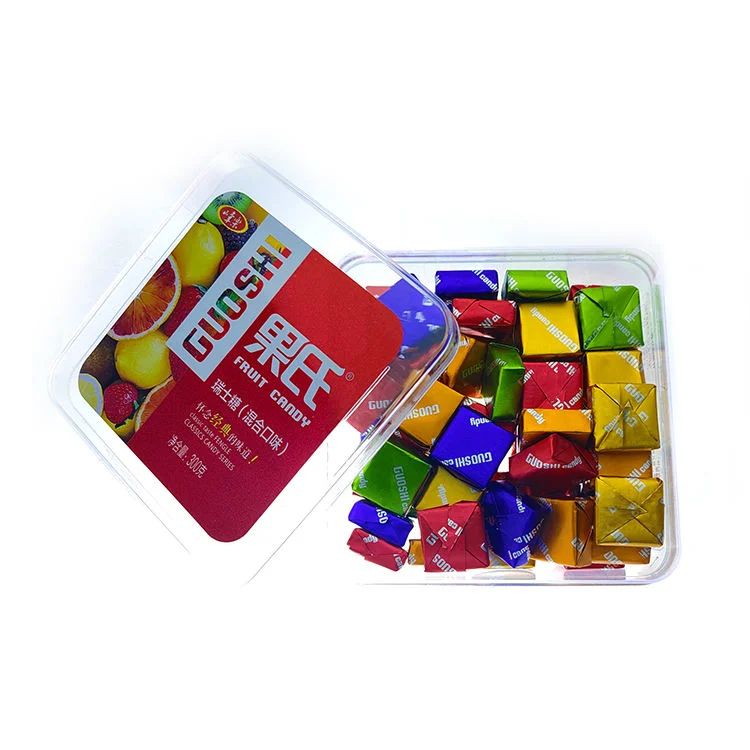 Delicious Square Shape Confectionery High Quality Soft Caramel Gummy Milk Candies