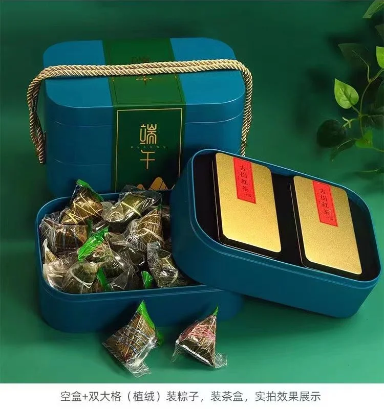 Custom Factory Luxury Irregular Shaped Metal Mooncake/Tea/Food/Gift Packaging Box