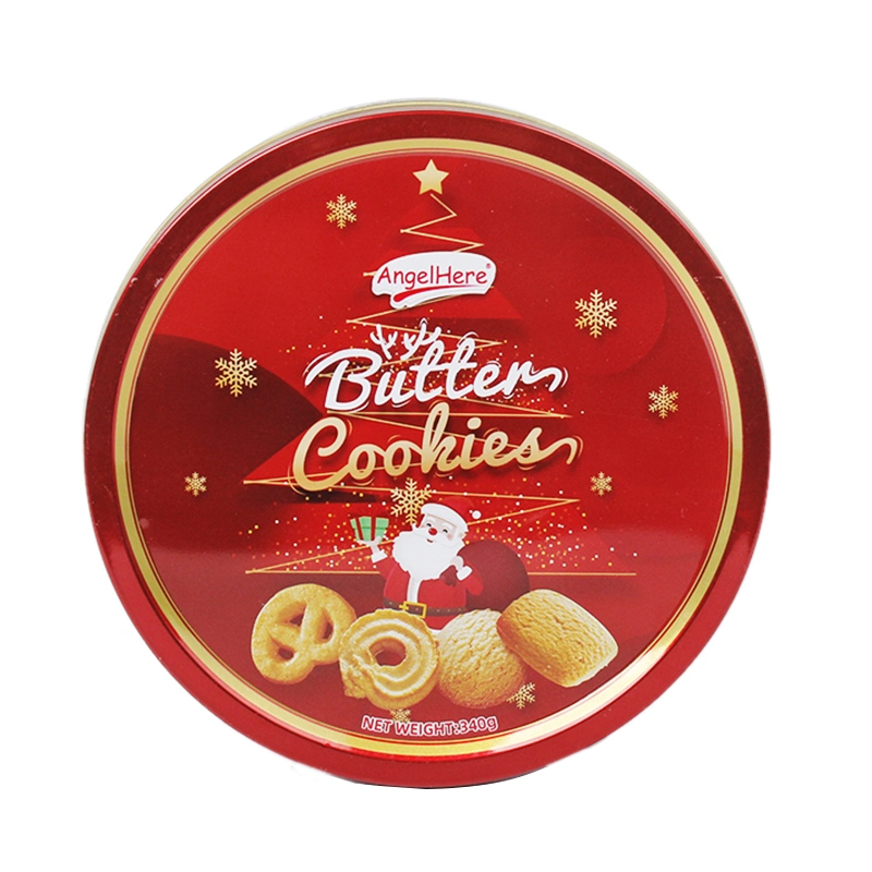 Angelhere OEM Biscuits 340g Danish Butter Cookies &amp; Christmas Snack Cookies &amp; Kosher Biscuits