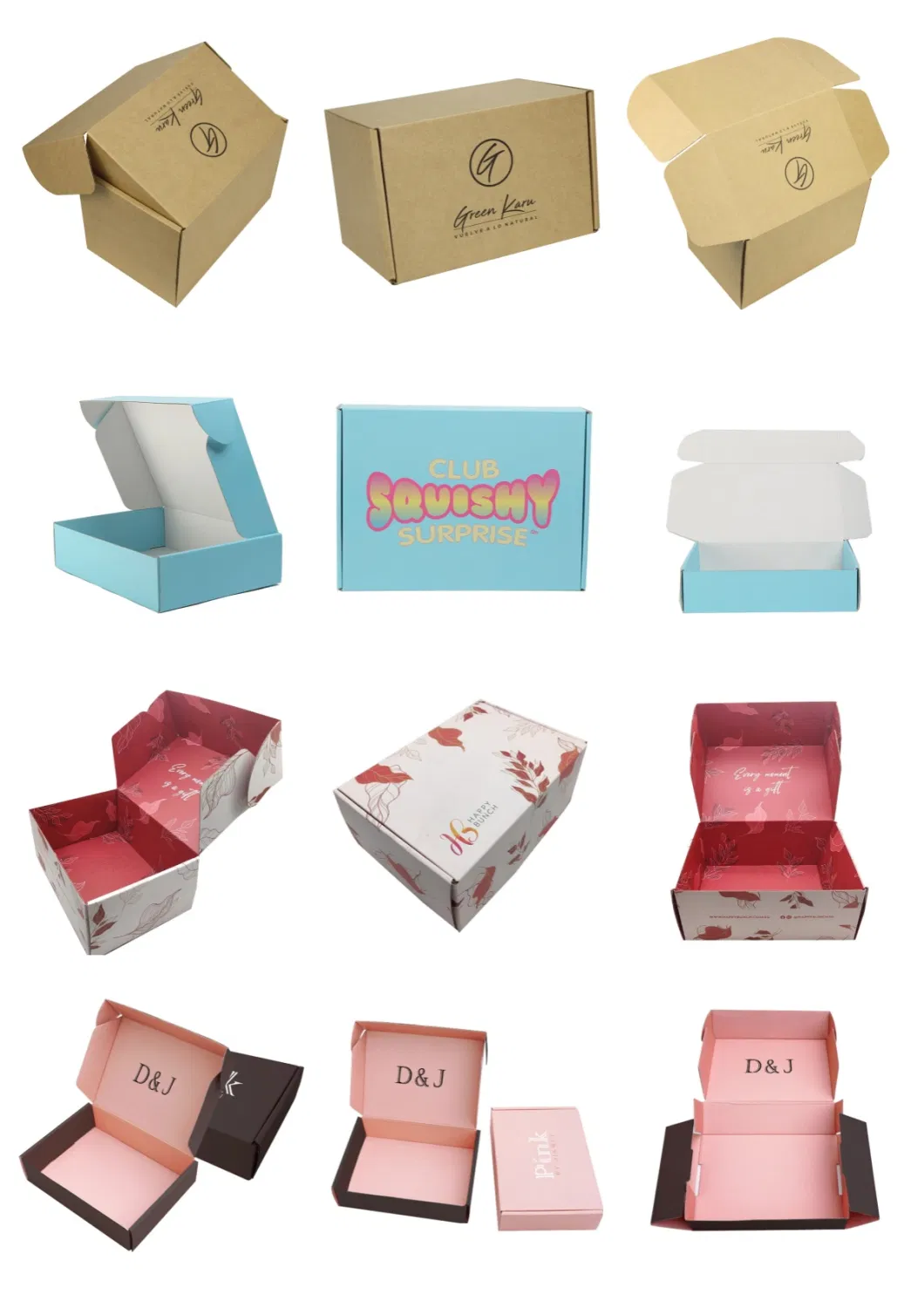 Custom Cosmetic Makeup Mailer Box Skin Product Corrugated Packaging Shipping Box