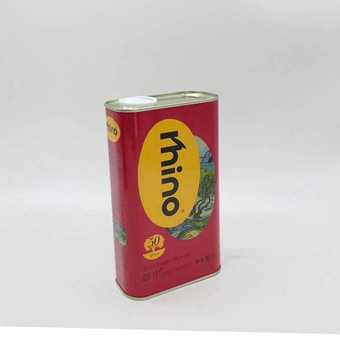 Wholesale 1LTR Metal Tin Can Packaging for Olive Oil