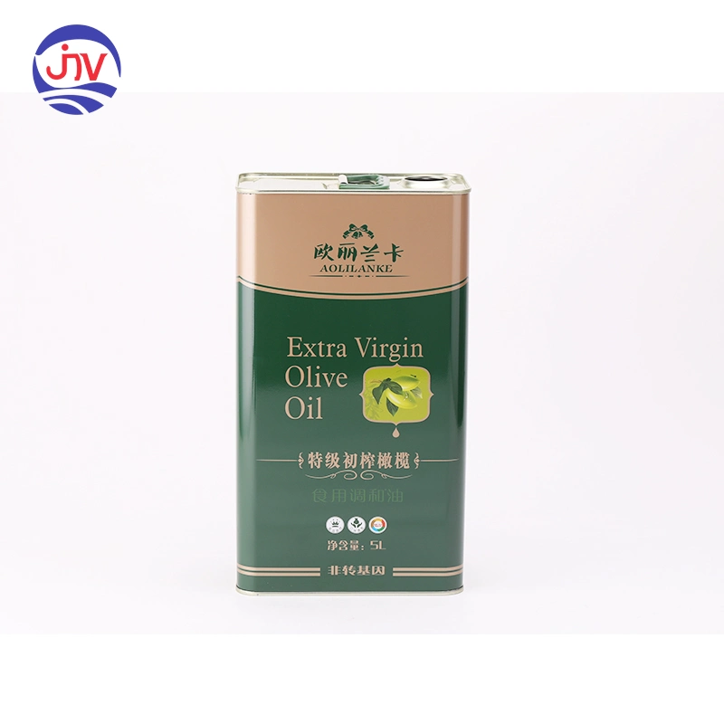Metal Container Packaging for Edible Oil Tin Cans Storage Boxes