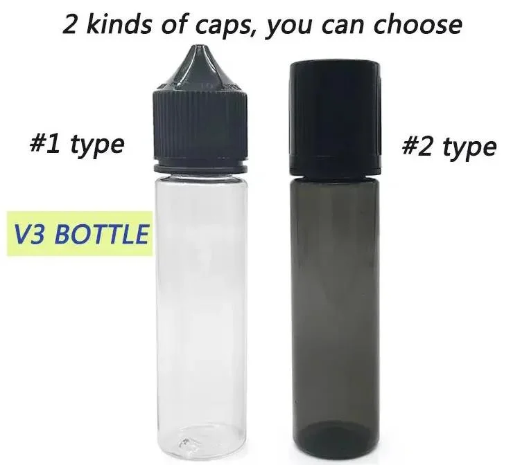 10ml-120ml Pet Plastic Dropper Bottle with Childproof Cap