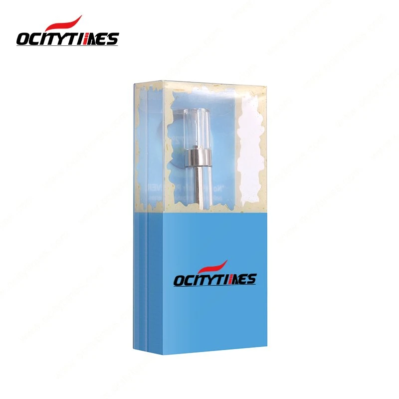 Ocitytimes Customized Logo Coated Paper Tube Box Disposable Device Cartridge Packaging with Childproof Lock