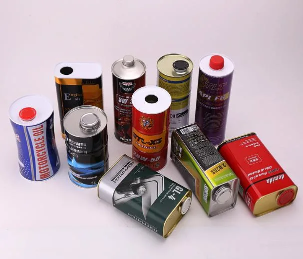 Custom Empty 3L Rectangular Virgin Edible Oil Tin Can Square Tinplate Oil Can