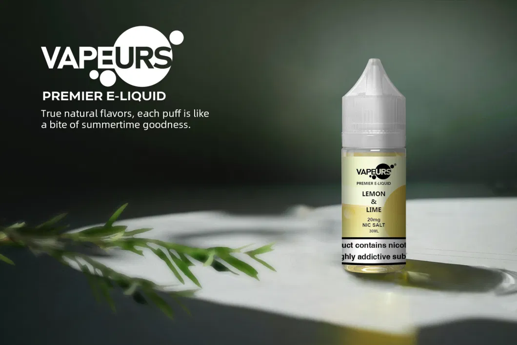 India Pakistan Sri Lanka Maldives Synthetic Salt Nic Fresh Mint E-Liquid, Lab Certified, Comes in Tamper- and Child-Resistant Bottles