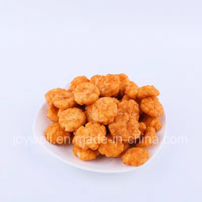 Sapore barbecue Cracker di riso fritto croccante Produttore confezione bulk