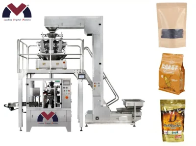 Imballaggio e pesatura quantitativa di cereali di frutta di gelatina automatica fagioli Pasta Bun che scorre la bilancia combinata di Sand Bun