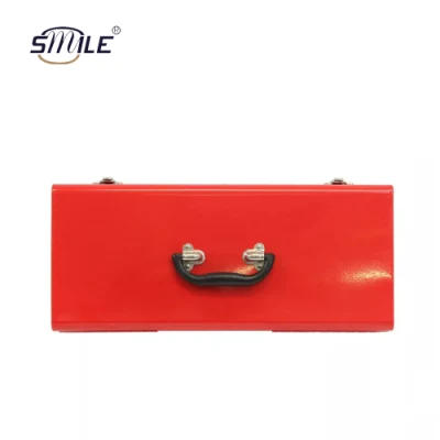  Valigetta portautensili multiuso Smile, contenitore per utensili piccolo carrello vuoto Cassetta portautensili in metallo