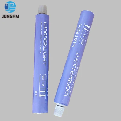 Tubo morbido in alluminio puro lattine metalliche flessibili comprimibili e comprimibili cosmetiche Imballaggio Cina fornitura