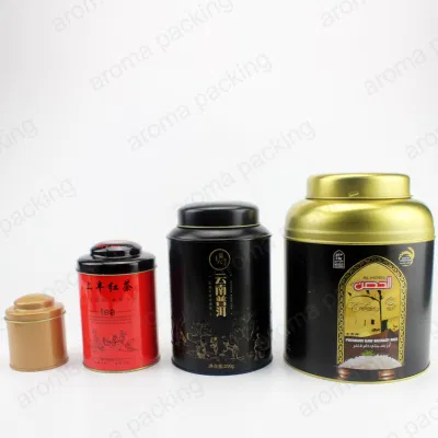 Commercio all′ingrosso Home Goods grandi lattine di metallo per immagazzinaggio del tè