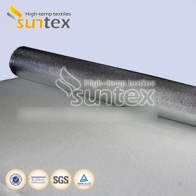 Rivestimento isolante in tessuto di fibra di vetro rivestito con lamina di alluminio da 0,2 mm