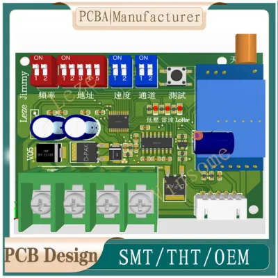 Schema di progetto Layout PCB programmazione MCU Structural Design Aoi /PCBA Test