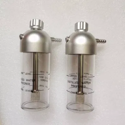  Coperchi in lega di alluminio umidificatore di ossigeno Jars tutti autoclavabili