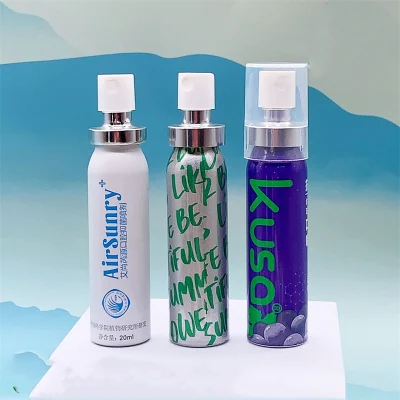 2023 Commercio all′ingrosso bombolette spray aerosol piccole Imballo in alluminio per la medicina