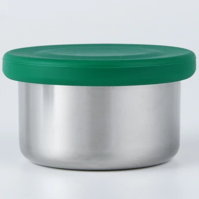  Pranzo all′americana in metallo personalizzato con contenitori per alimenti gratuiti per il takeaway BPA Box 304 acciaio inox per piccoli alimenti Containercustom senza BPA Contenitori per alimenti da asporto Grad