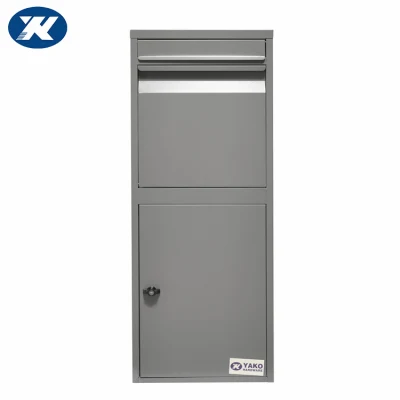 Home grandi pacchetti impermeabili esterni in acciaio metallico Letter Mailbox Drop box per la consegna di pacchi all′aperto