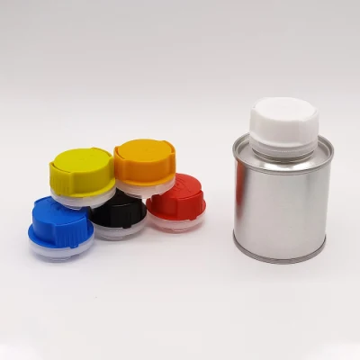 Bottiglia di plastica con tappo a vite per lattina e olio motore a benzina da 32 mm Tappo ugello per bombolette aerosol coperchio flacone olio