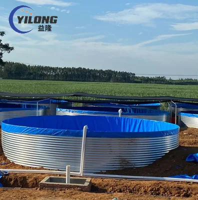 Tarpaulina in PVC toto galvanizzato acquacoltura Tank Pond Farm Acquacoltura grande