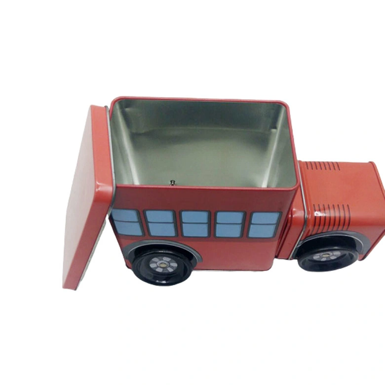 Tinplate Car Shape Empty Tins Candy Cookie Gift Storage Container Holiday Decorative Box