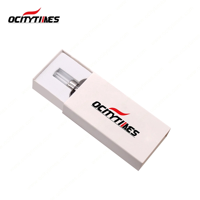 Ocitytimes Customized Logo Coated Paper Tube Box Disposable Device Cartridge Packaging with Childproof Lock