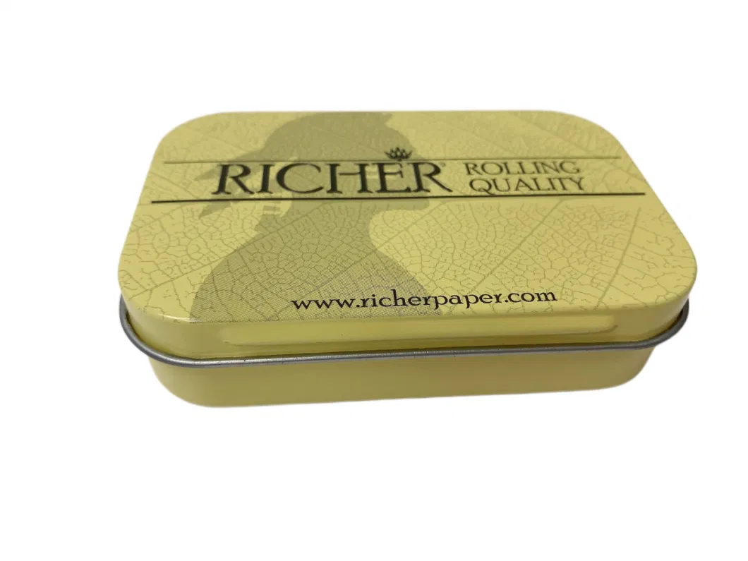 Rectangle Tin Candy Tin Metal Box Mint Tin Can Small Gift Tin Case Sweet Packaging Tin Box