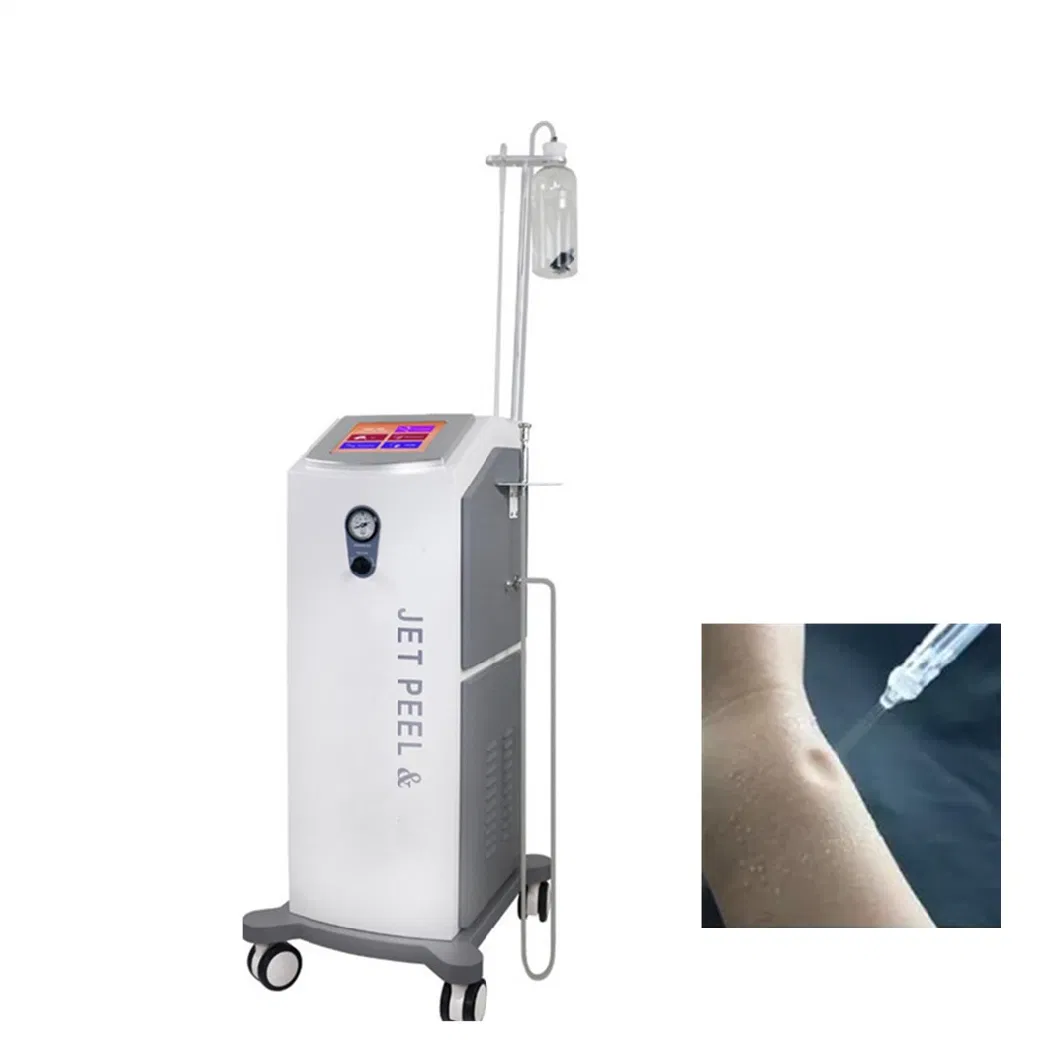 Standing Oxygen Jet Peel Spray Facial Care Water Rejuvenation Machine with Ozone