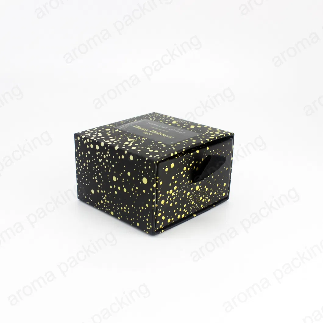 Wholesale Design Printed Logo Tin Candle Holder with Paper Box