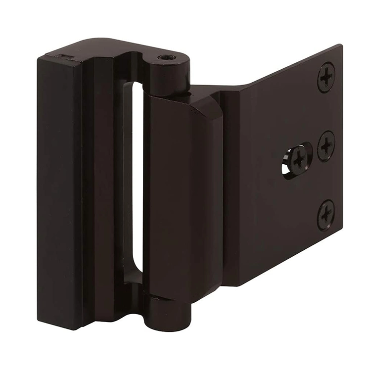 Reinforcement Lock with 3 Inch Stop Withstand 800 Lbs for Inward Swinging Door-Prevents Unauthorized Entry, Add a Door Security Lock for Home Safety &amp; Privacy