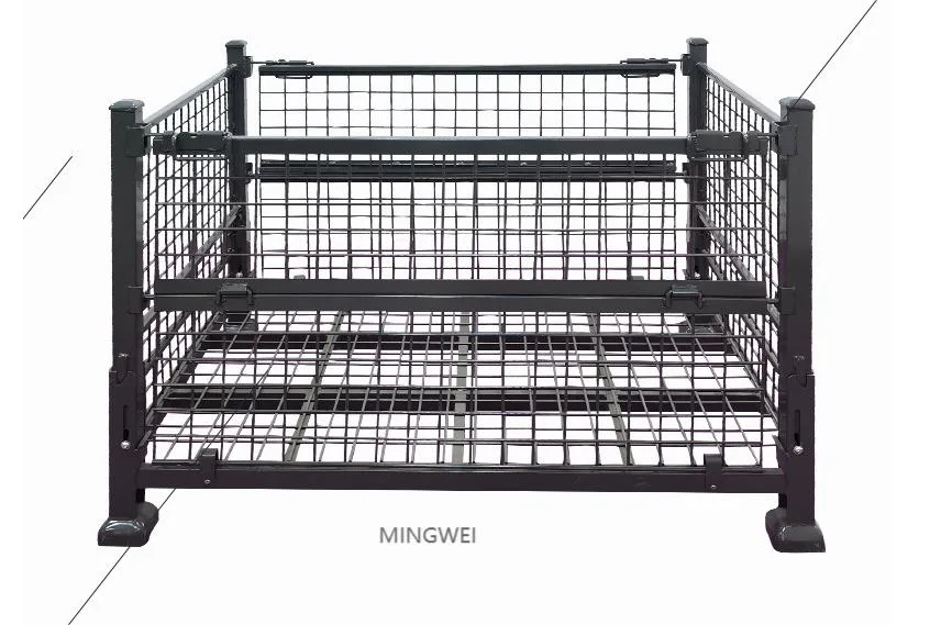 Mingwei Heavy Steel Large Capacity Cage Metal Cage Storage Container Metal Box